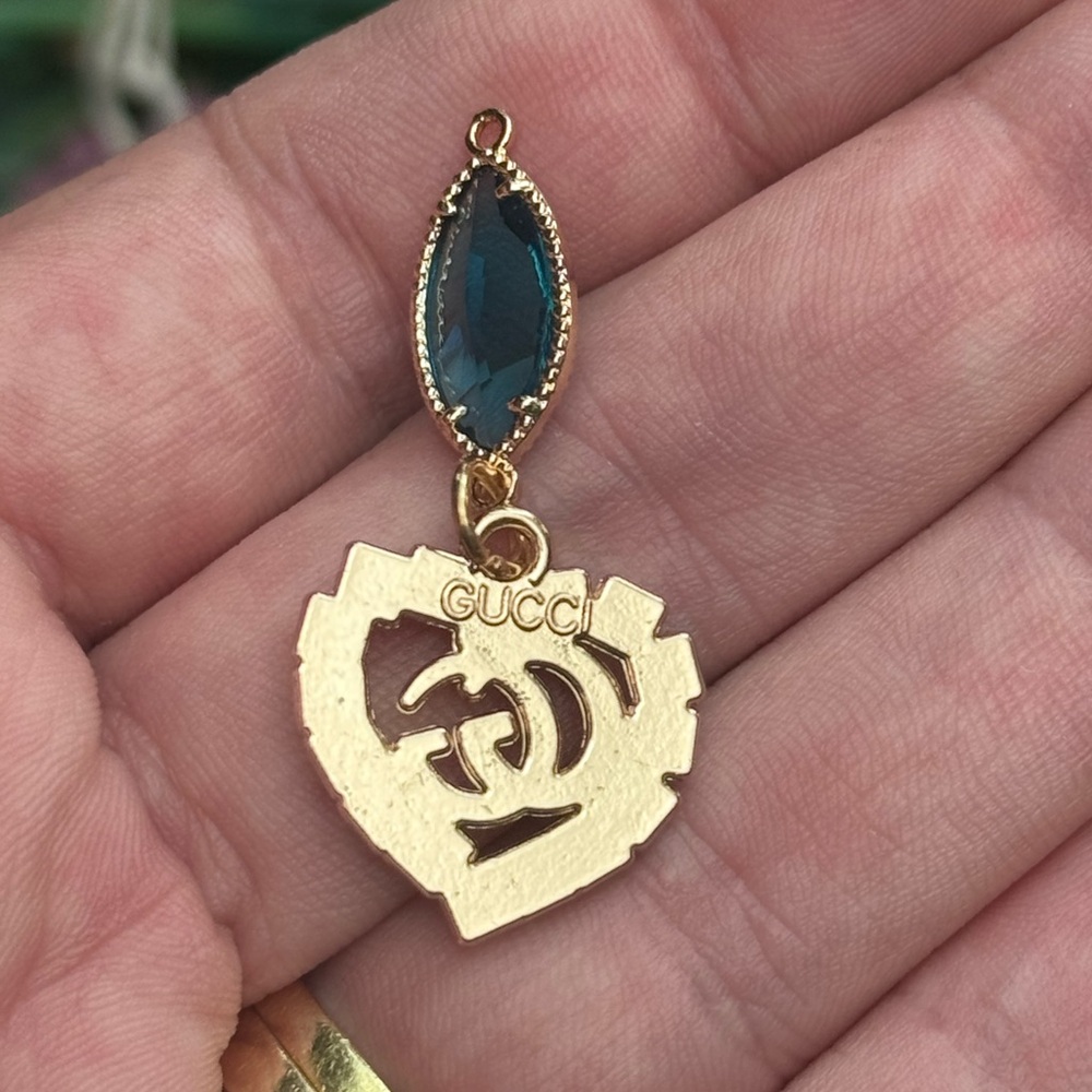 GUCCI Upcycled Pull Charm/Pendant STAMPED - Picture 2 of 4